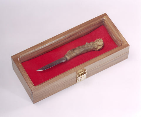 Glass-Top Knife Cases--Large (11" L to 15" L)--2" Deep