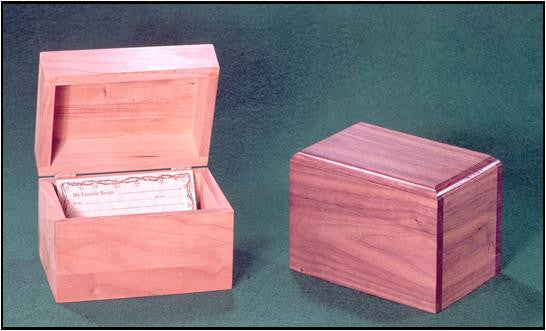 File & Recipe Boxes